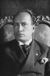 Italian Prime Minister Benito Mussolini (1883 - 1945), circa 1925. Mussolini later established a fascist dictatorship in Italy. (Photo by FPG/Archive Photos/Getty Images)